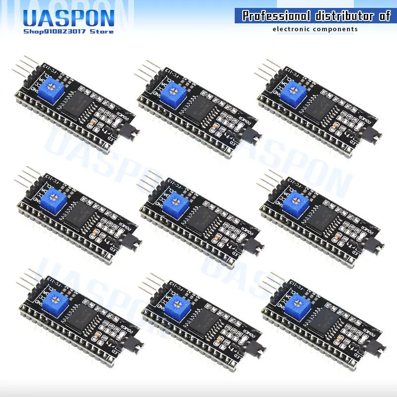 5 шт. 1602 2004 ЖК-адаптер пластина IIC I2C/интерфейс lcd1602 I2C ЖК-адаптер для нового