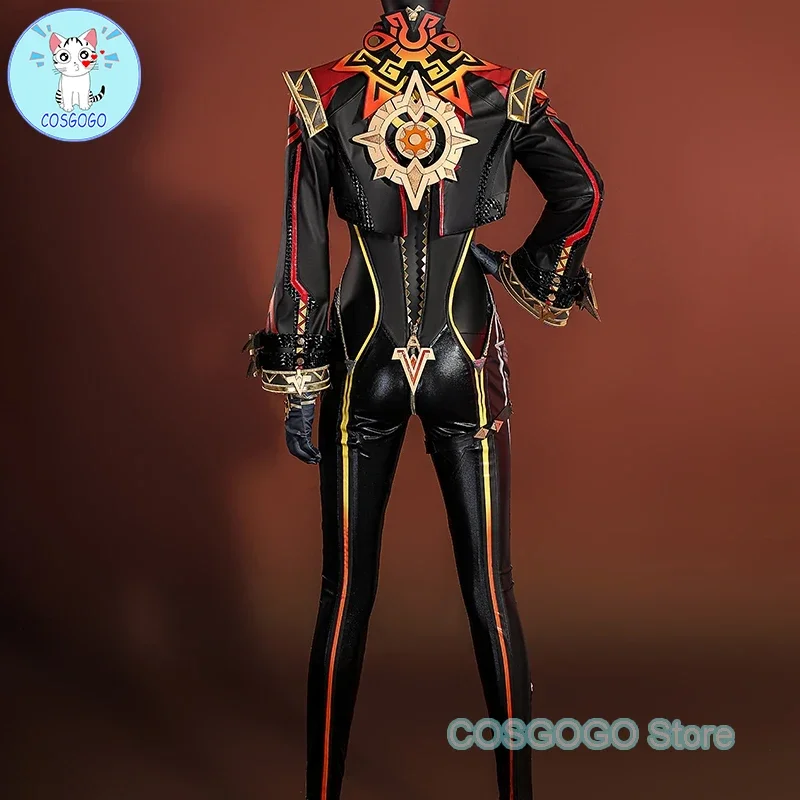 COSGOGO Mavuika косплей костюм игра геншин воздействие Бог войны Униформа серьги