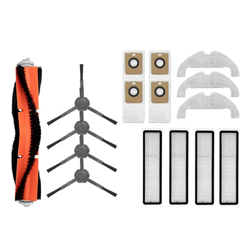 

Main Side Brush Hepa Filter Mop Rag Dust Bag Replacement Accessories For -Xiaomi -Dreame Bot Z10 Pro L10 Plus Robot Vacuum RLS5D