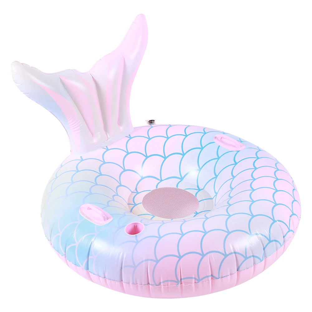 

Giant Mermaid Chair PVC Summer Swimming Ring Backrest Inflatable Pool Float Water Hammock Lounger Swimming Pool Floating Supplie