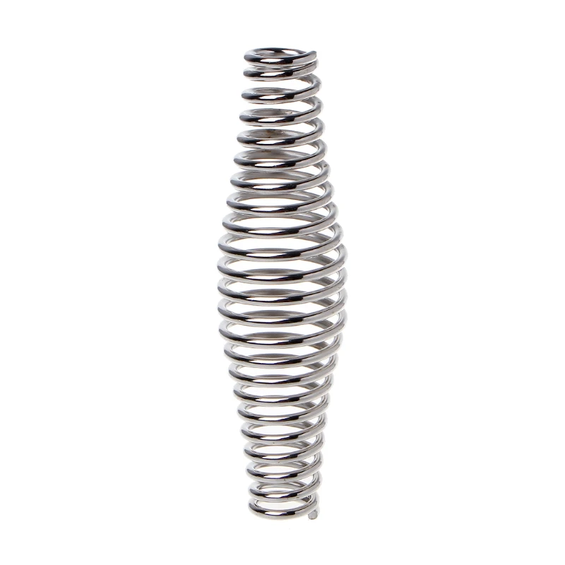 2023 New Stainless Steel BBQ Pit Grill Handle Spring Wood Furnace Stove Smoker Elasticity Steel Roll Barbecue Accessories Tools