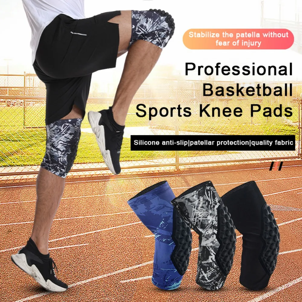 

Breathable Collision Resistant Basketball Knee and Leg Protectors Comfortable Compression Anti-collision Outdoor Sports Safety