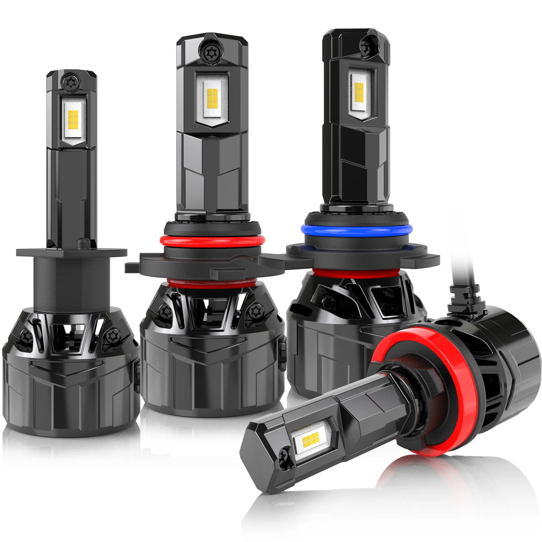 

Katur 2 шт. H7 H4 9003 Светодиодная автомобильная лампа дальнего/ближнего света H3 H1 H8 H11 9005 9006 9012 HIR2 H13 9007 Светодиодная турбо-автоматическая фара