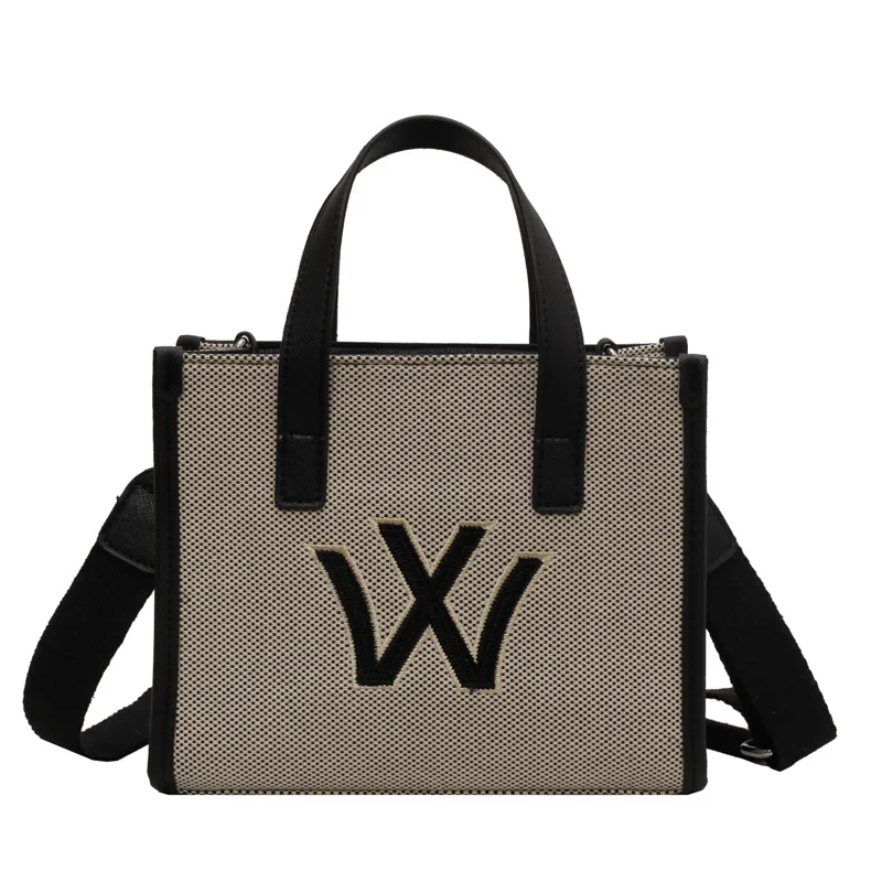 Canvas Tote Bags for Women Large Capacity Luxury Shoulder Messenger Bag Female Fashion Designer Sling Crossbody Bag