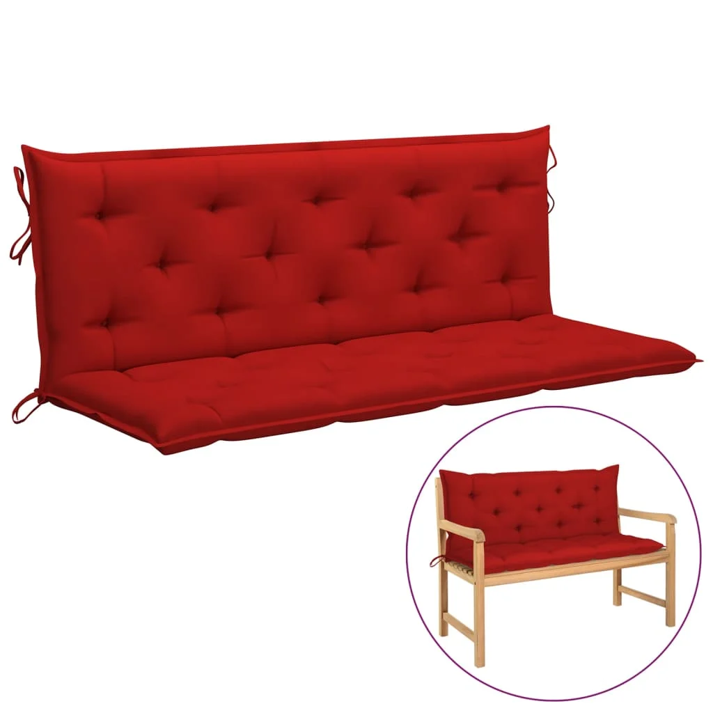 

Lounger cushion red 150 cm fabric