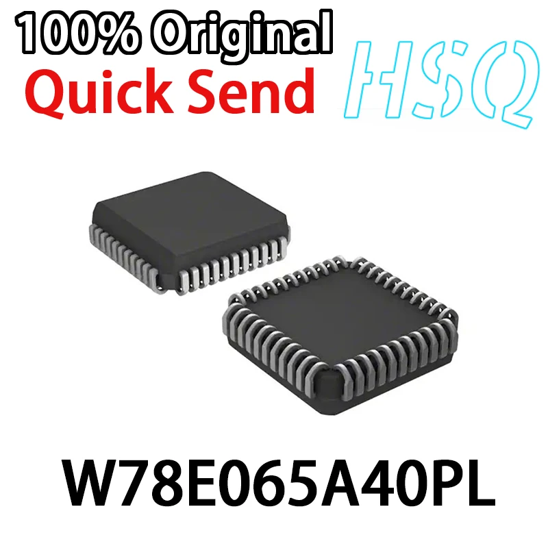

1PCS W78E065A40PL 8-bit MCU Microcontroller W78E065A PLCC44 New Original