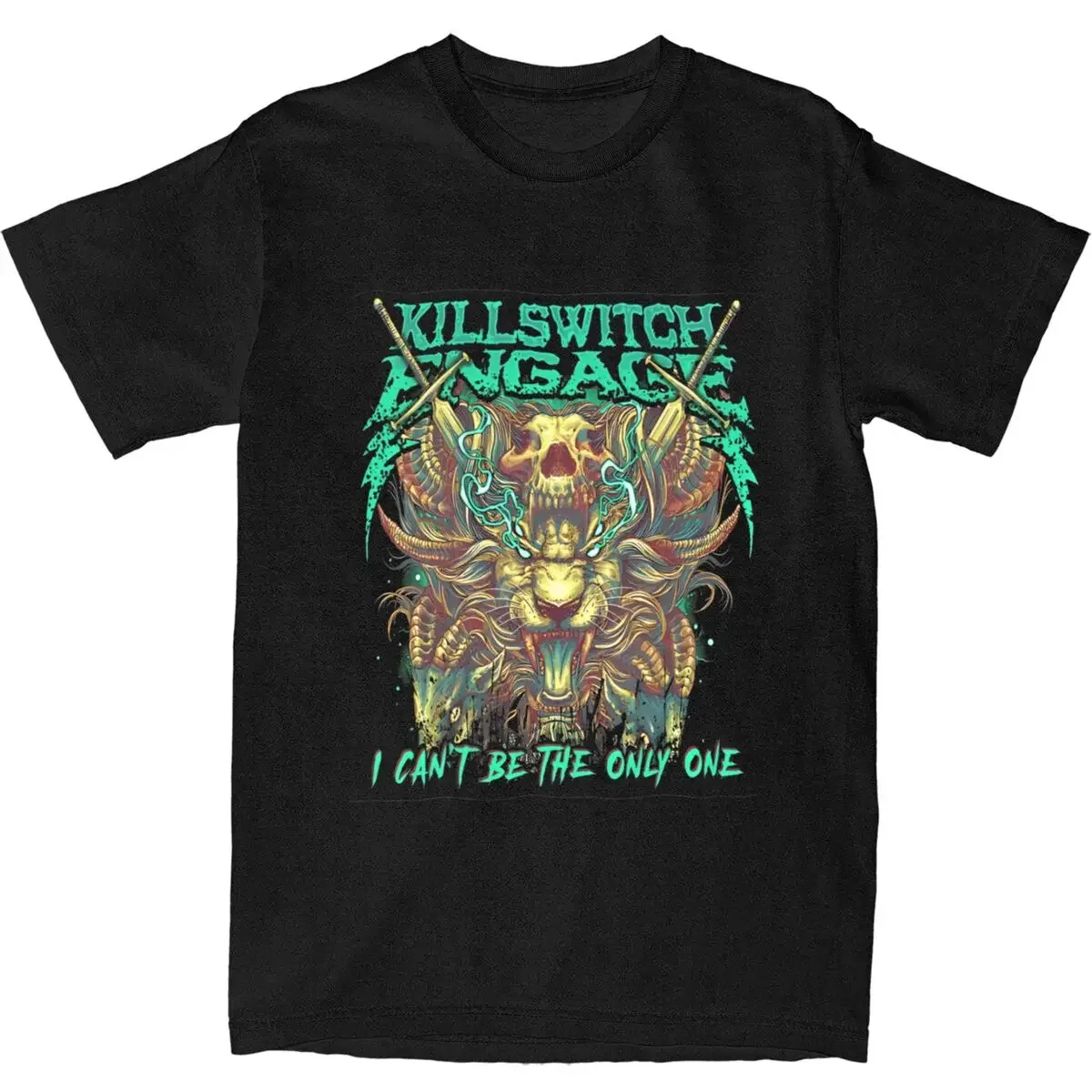 Уличная футболка Killswitch Engage хлопковые футболки модная для мужчин летние