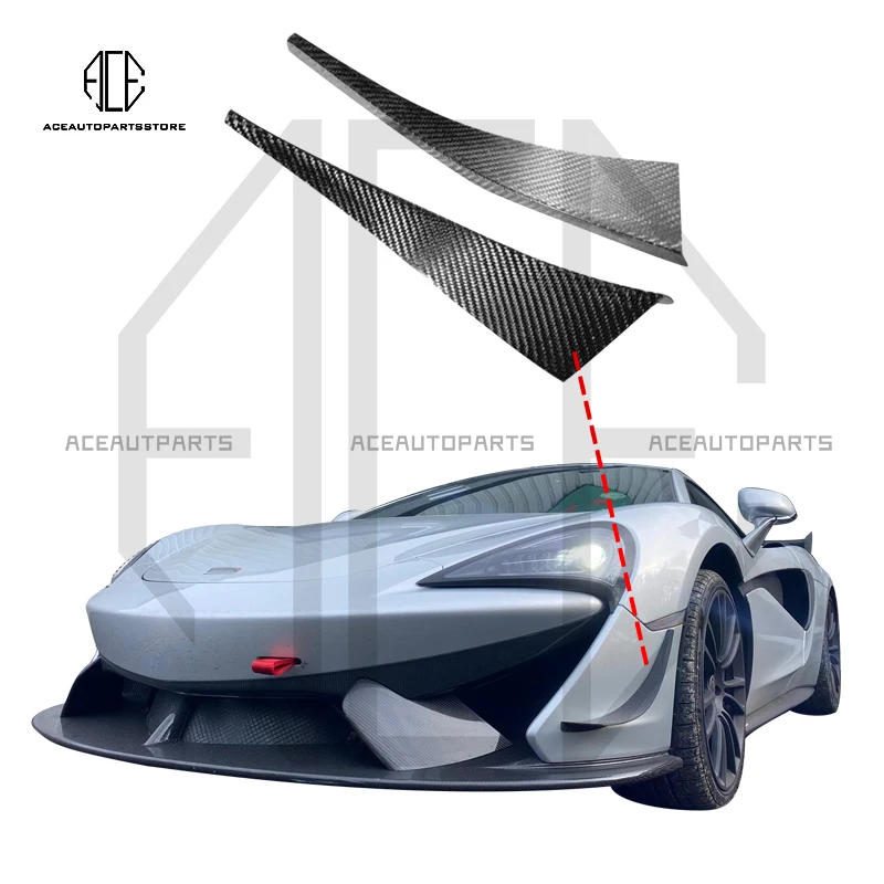 Для MCLAREN 540C 570S 570GT GT4 стиль углеродное волокно передний бампер утюжок обрезанный Корпус Комплект тюнинг часть углеродный боковой сплиттер гонки Для MCLAREN 540C 570S 570GT GT4 стиль углеродное волокно передний бампер утюжок обрезанный Корпус Комплект тюнинг часть углеродный боковой сплиттер гонки