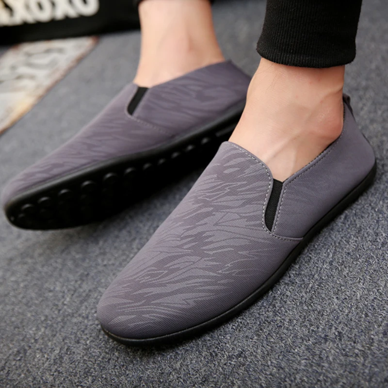 

Men's Slip on Loafers Spring Autumn Casual Lightweight Shallow Mouth Driving Walking Flats Outside Footwear Zapatillas Hombre