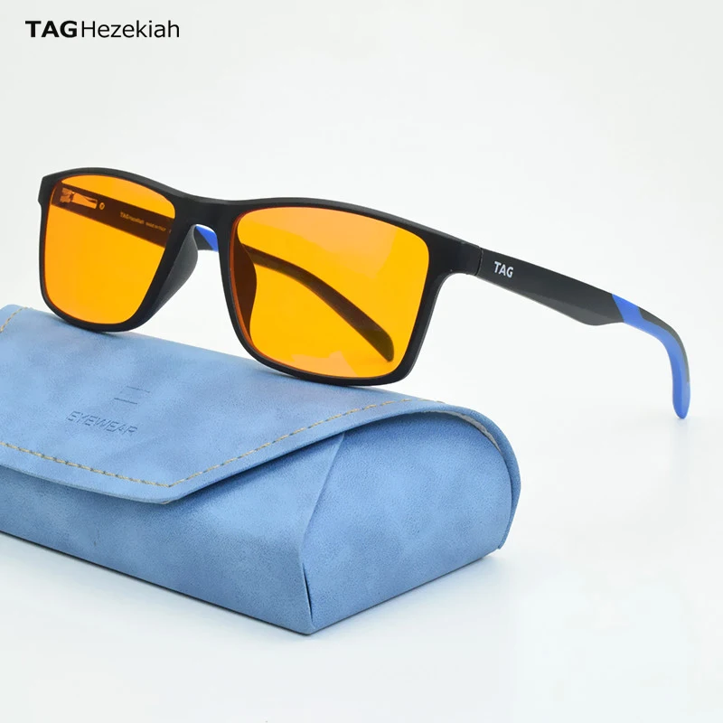 Роскошные очки TR90 551 с блокировкой синего света компьютерные для мужчин и женщин