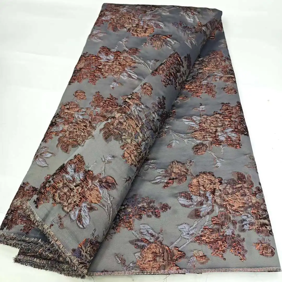 Новейшая африканская кружевная ткань 2024 Высококачественная жаккардовая