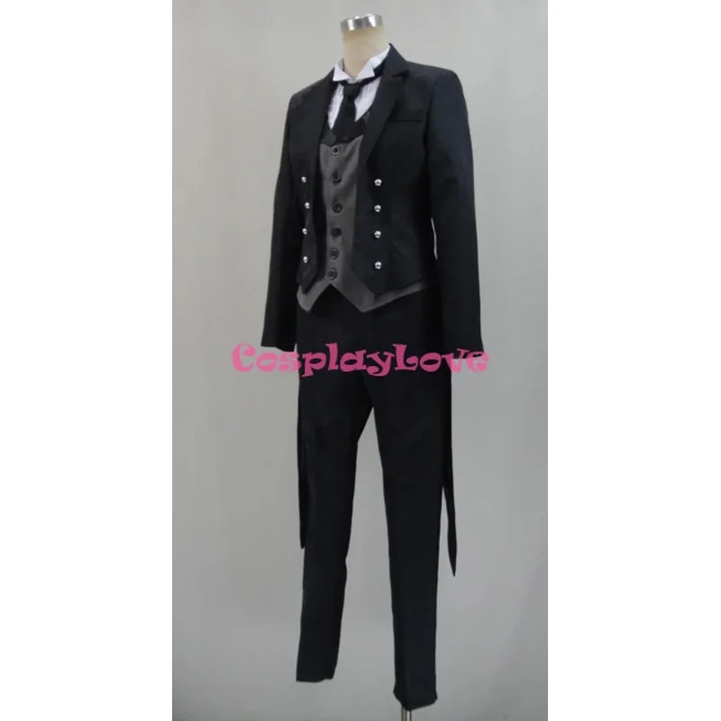 Фото qq98Black Butler Book of Circus Себастьян Михаэлис костюмы для косплея №3