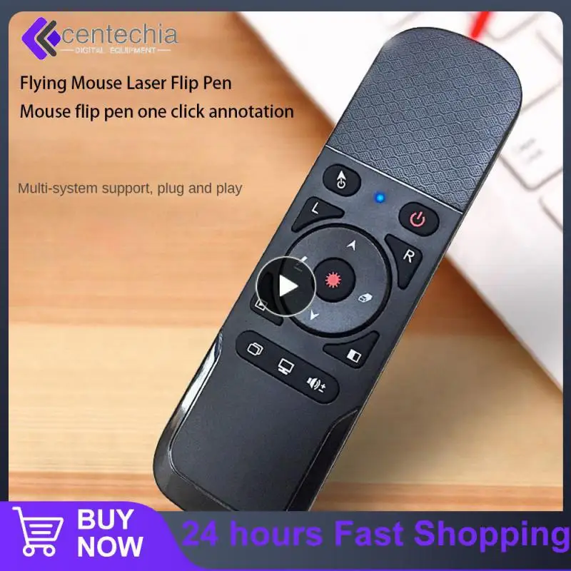 

Plug And Play Pp Demo Remote Control Power Saving Telematics Wireless Mouse Abs Super Long Standby Ppt Page Turning Pen Speaker