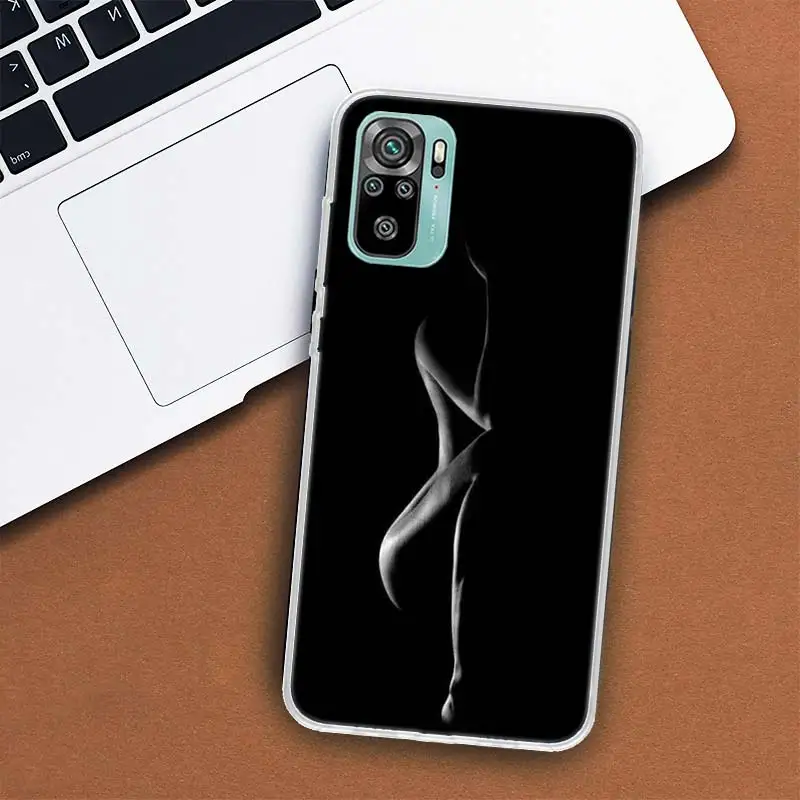 Чехол для телефона с женскими силуэтами и сексуальной девушкой Xiaomi Poco M3 M4 M5 M5S X3 GT