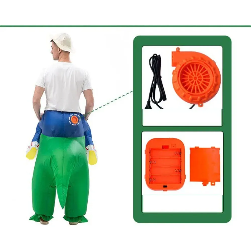 Костюм Аниме-динозавра Унисекс Одинаковый Комплект Для Всей Семьи Мальчиков И