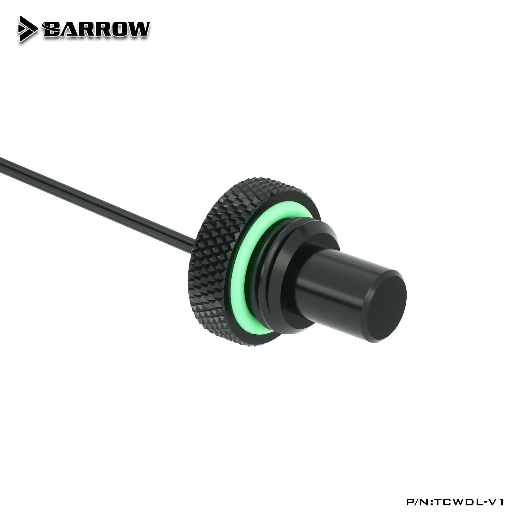 Компактный водяной охладитель Barrow TCWDL-V1 фитинг G1/4 PC RGB