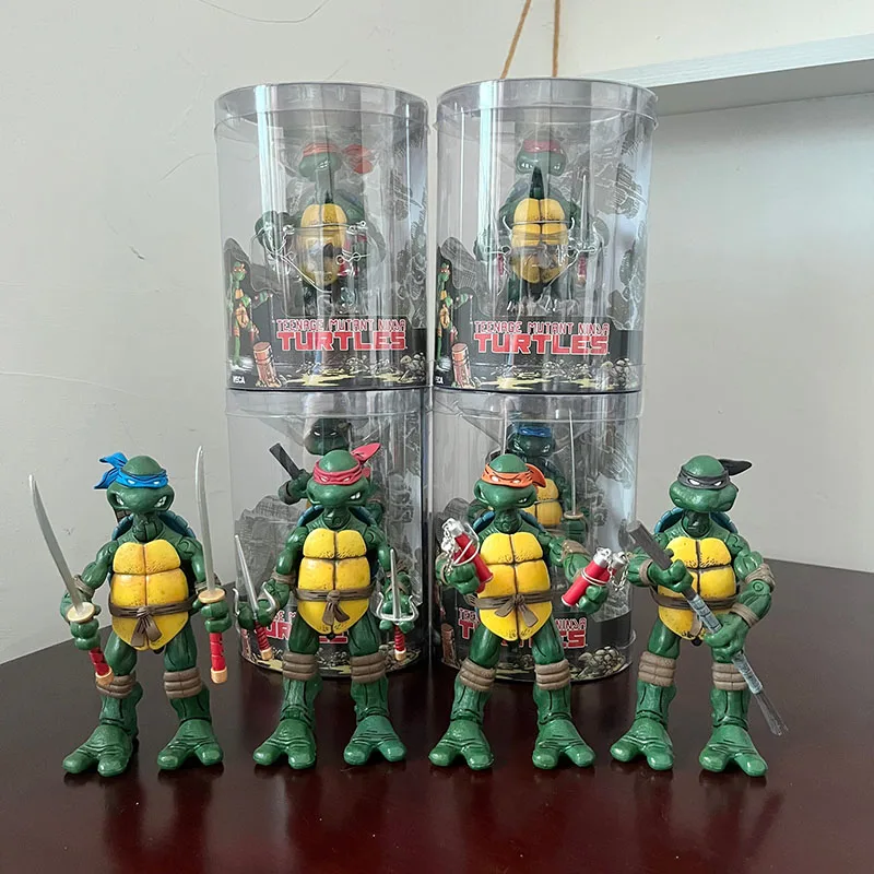 Набор Фигурок Neca Teenage Mutant Ninja Turtles - Коллекционные Модели Леонардо Донателло