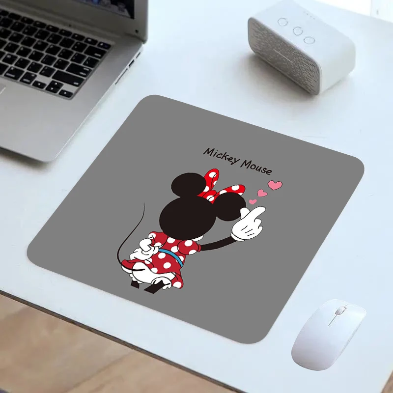 

Disney mickey minnie Mouse Mat Small Mouse pad Gamer Keyboard Pad Computer Accessories Deskmat Mausepad Mats Pc Anime Desk Pads