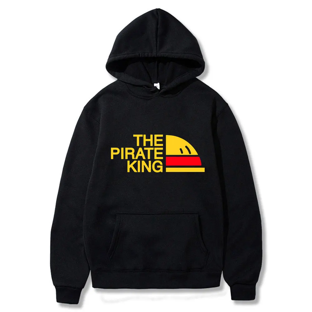 

One Piece Hoodie Men Japanese Anime Hoodies Mens The Pirate King Luffy Hooded Sweatshirt Winter Autumn Fleece Pullover Youth