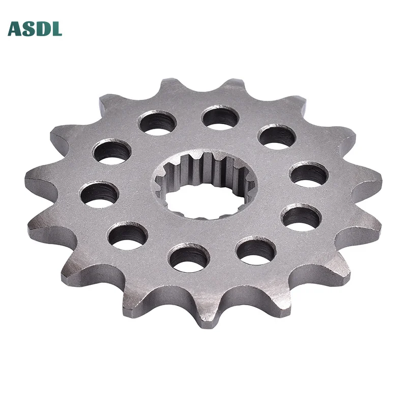 Фото Цепная звездочка 15T из стали 20CrMnTi для Suzuki DR200 SP200 DR350 SG350 DR-Z400 DR350 520 и Kawasaki KLX400 A1 KLX 400 SR №4