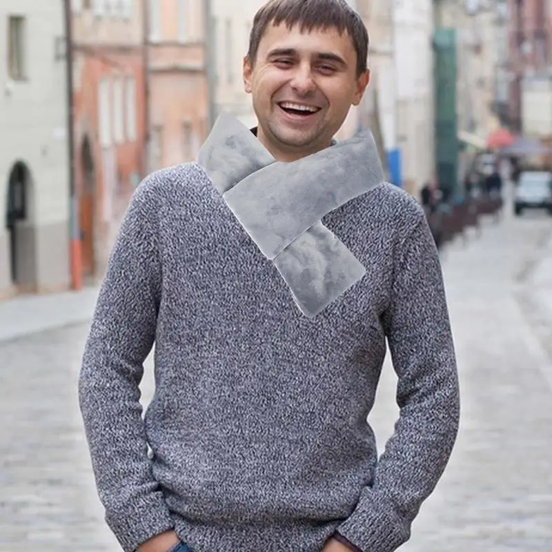 Зимний шарф с электрическим подогревом регулируемой температурой USB зарядкой