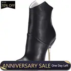 Пикантные женские вечерние туфли на шпильке утюг Высокое Высокая платформа женские зимние ботинки высотой до середины голени, резиновые сапоги; Bottes Mi-Mollet Femmes Bottes Femmes Chaussures Mi-Mollet Femmes YJ3845BT-c2