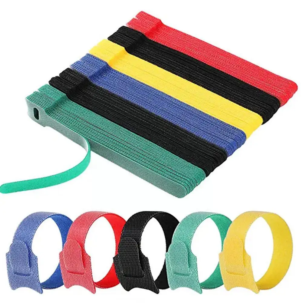 

Plant Ties Nylon Plant Bandage Tie Home Garden Plant Shape Hook Tape Loop Accessories Cane Bamboo Wrap Support U8z2