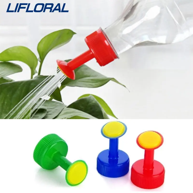 

1/3Pcs DIY Bottle Cap Sprinkler Plastic Watering caliber Little Nozzle Sprinkler Head Sprayer Watering Tool Bottle Attachment