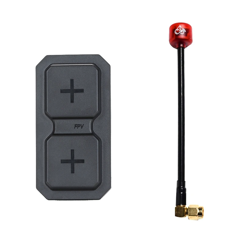 RushFPV Range Plus 2X 5.8GHz patch + Cherry V2 RHCP SMA 90º antennas