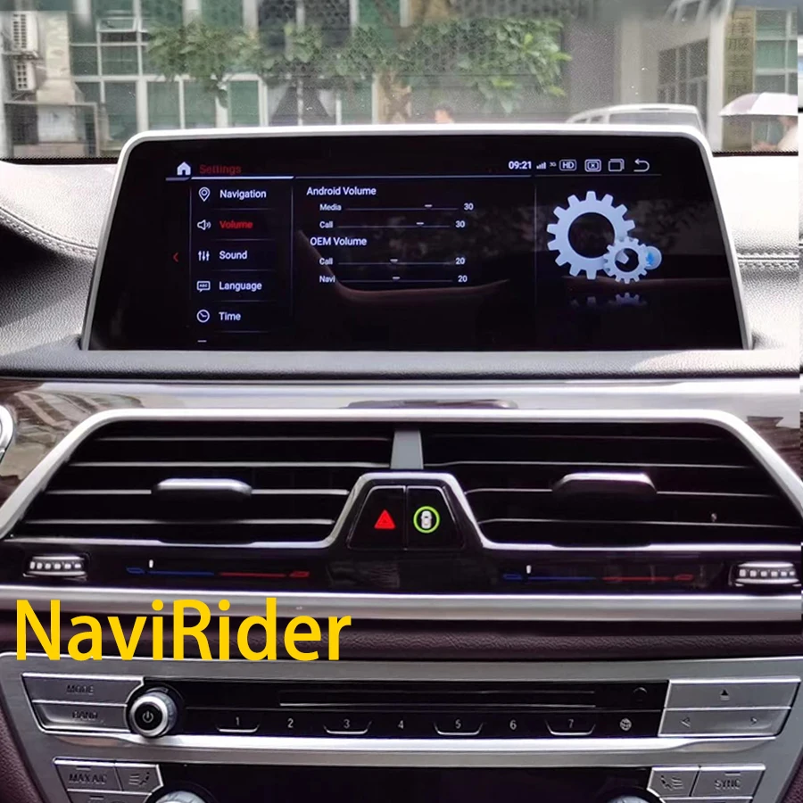 Для BMW 7 серии G11 2016-2020 EVO Android 13 беспроводной автомобильный радиоприемник