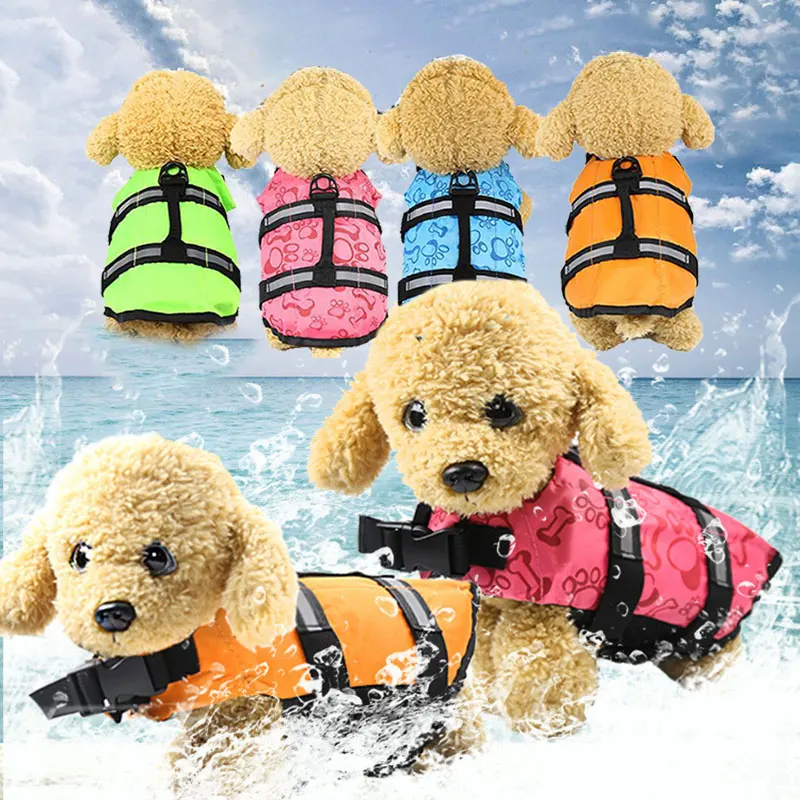 

Pet Dog Life Vest Safety Life Vest Safety Swimming Clothe Summer Of Swimming Suit Outing Comfortable And Breathable Life Jacket