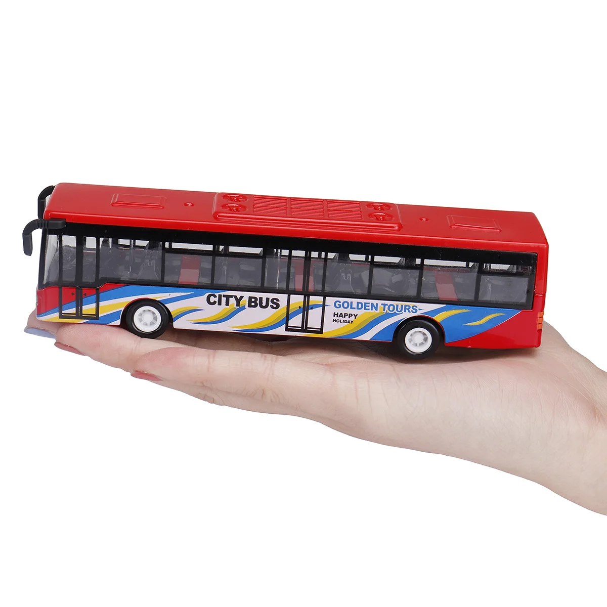 1 шт. игрушечная тележка из сплава для автобуса соотношение 1:64 | Игрушечный
