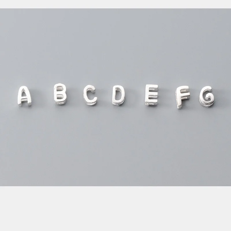 Бусины из серебра 925 пробы для браслетов и ожерелий