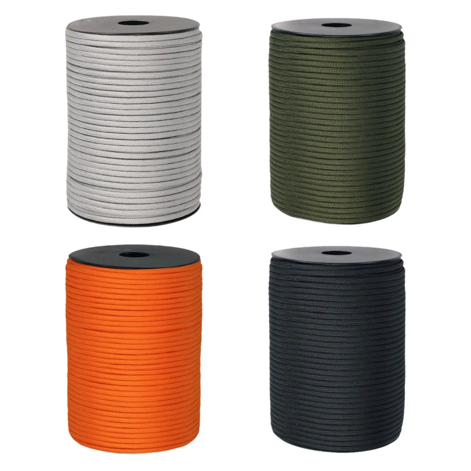 Паракорд парашютный шнур для кемпинга рукоделия альпинизма 100 м