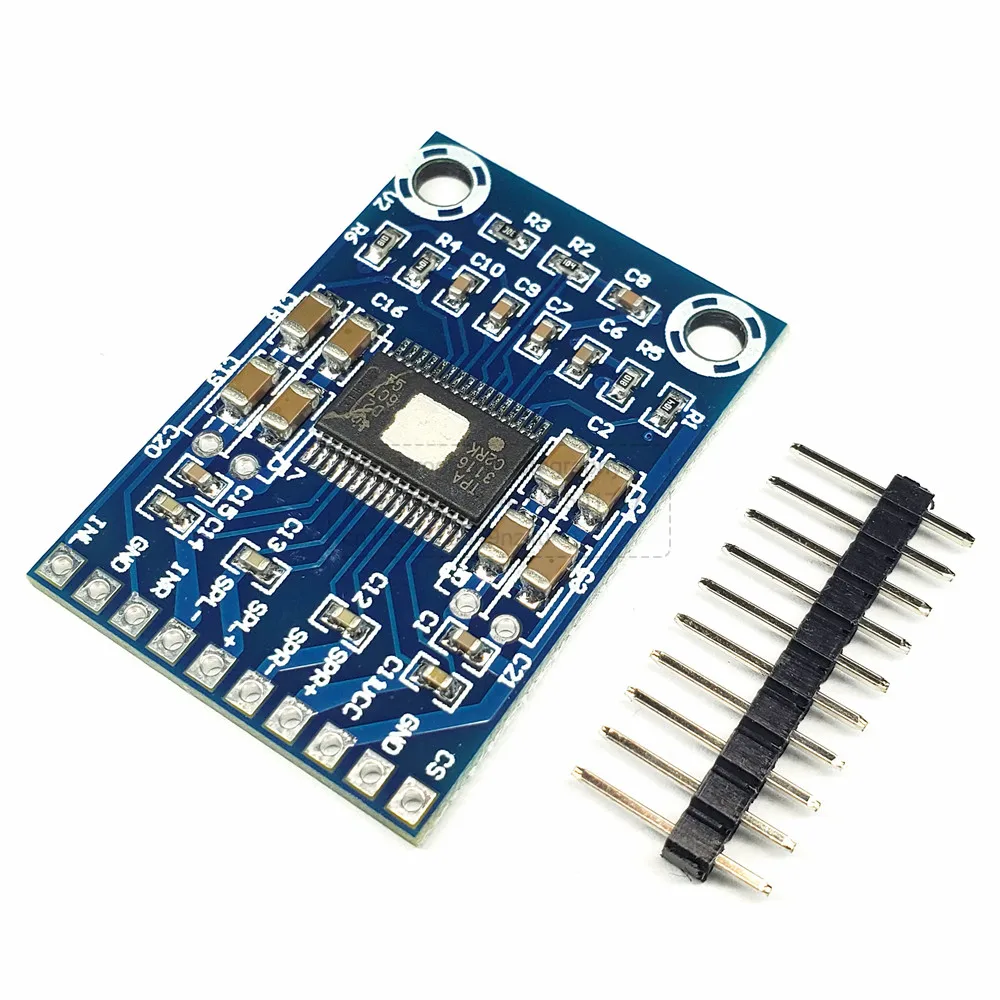 

1 шт., Сверхтонкая двойная Плата усилителя мощности 50 Вт класса D