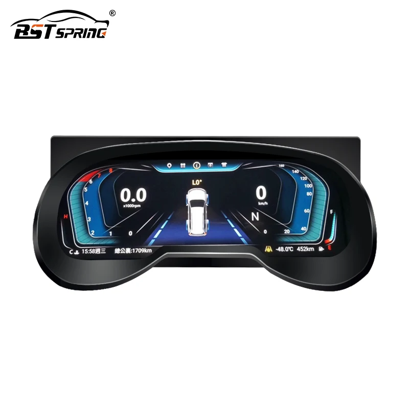 

Bosstar 12.3 inch LCD car speedometer android for Toyota RAV4 2018+ auto digital GPS speedometer cluster AUTO Meter