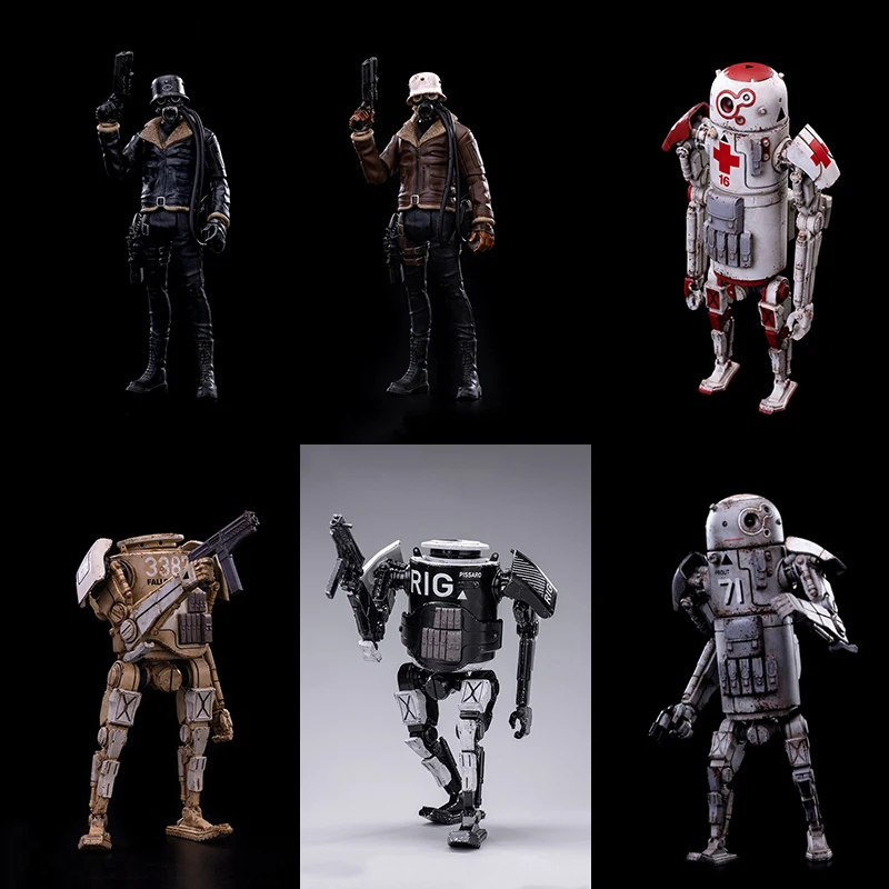 

WWR2 масштаб 1/18 Карманный солдат Вселенная мини-трекер ном таблетка робот Берти MK7 брэмбл MK8 3,75 см модель экшн-игрушки для подарка