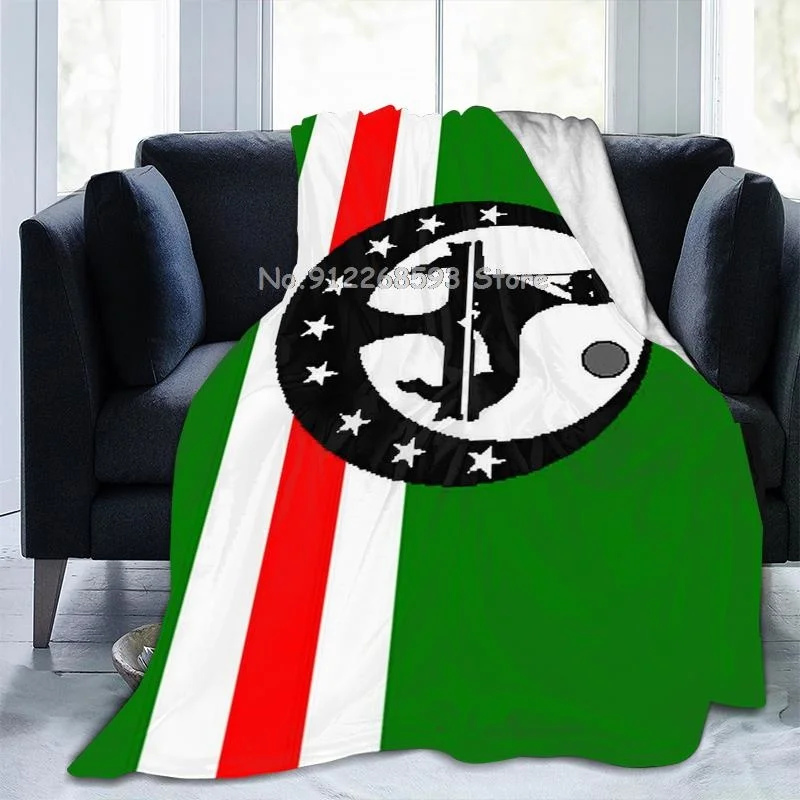 Фланелевое летнее супермягкое плюшевое домашнее покрывало с флагом Чечни