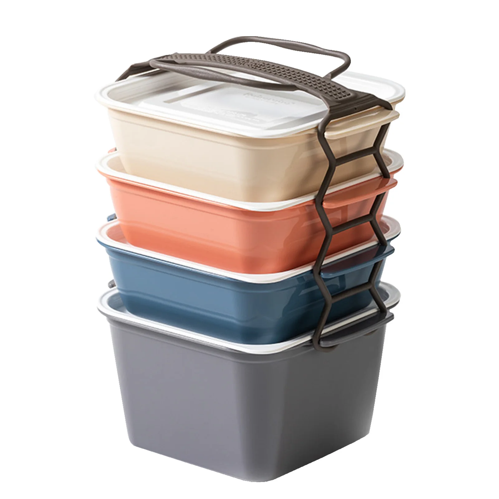 

Leakproof Picnic Lunch Box 4 Layer Bento Lunch Box Containers Bento Box Lunch Box Container For Work Lunches Picnic Travel