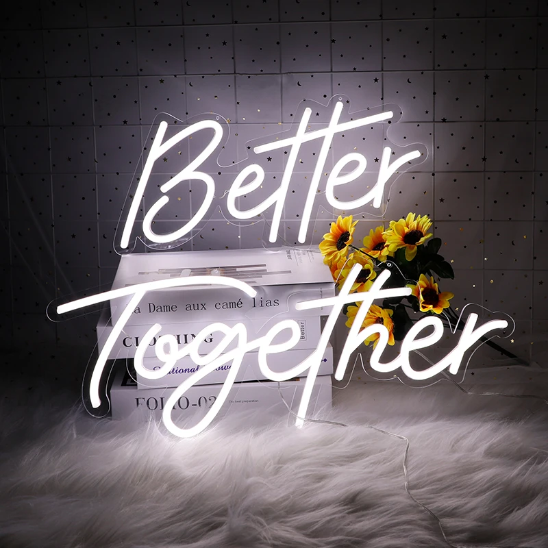 Необычная неоновая вывеска для детского дня рождения