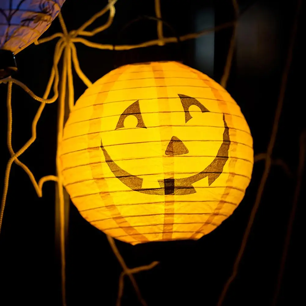 

Creative Battery Powered Safe Halloween Lantern Haunted House Outdoor Lantern Light for Party Halloween Portable Lantern
