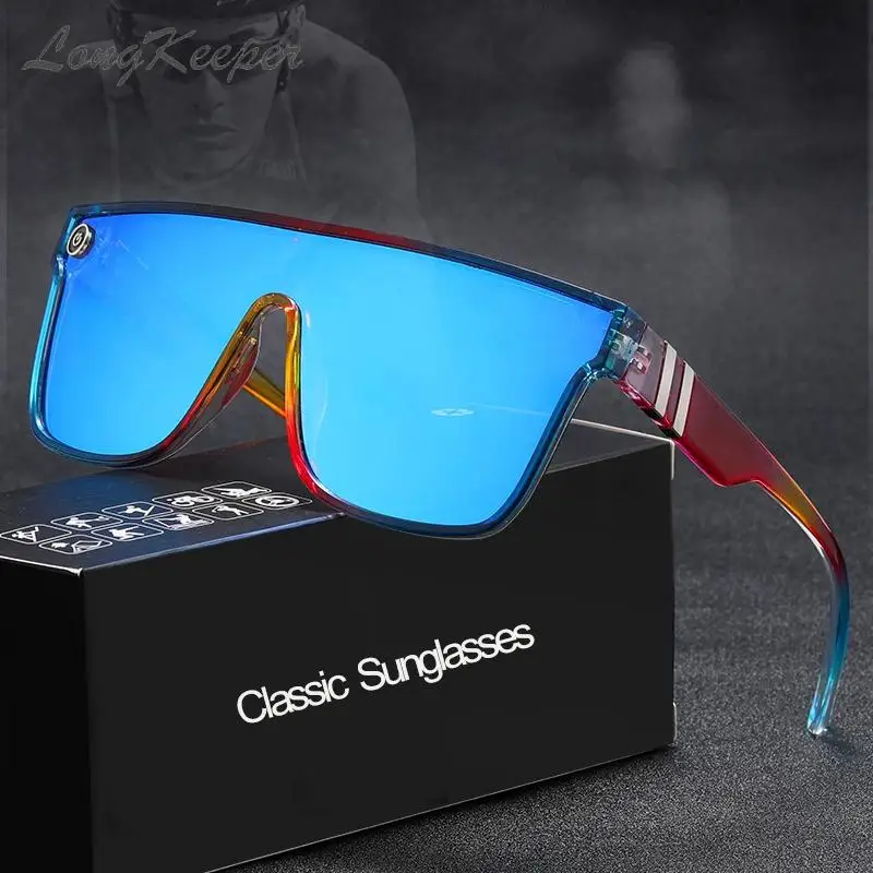 

2022 Luxury Oversized Sunglasses Men Women Vintage Square Sun Glasses for Men Male Driving Fishing Eyewears Sport Goggles UV400