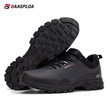 Baasploa Man Non-slip Sneakers Wear-Resistant Hiking Shoes Men Outdoor 2022 Waterproof Sneaker Light Male Walking Shoes