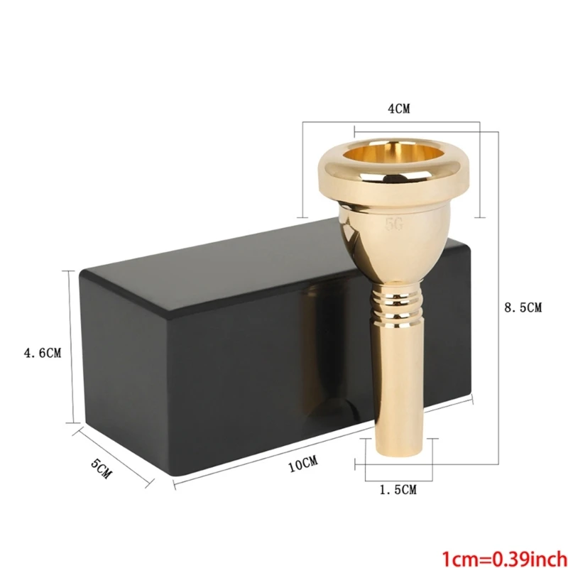 мундштук для тромбона подарок тромбонистов с большим хвостовиком