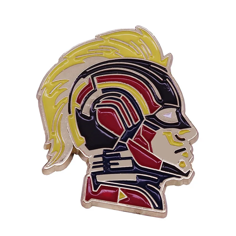 Дисней Замороженная Забавная Эльза Анна Мультик Белоснежка Алиса Капитан Марвел Творческая Брошь Мужчины и Женщины Значок Запись Ювелирные Изделия на Вечеринку Подарок.