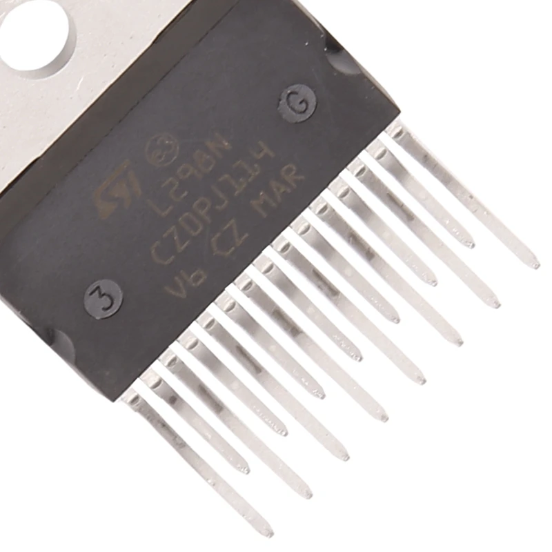 L298N Полумостовой модуль драйвера двигателя IC Линейный контроллер зажигания ZIP15