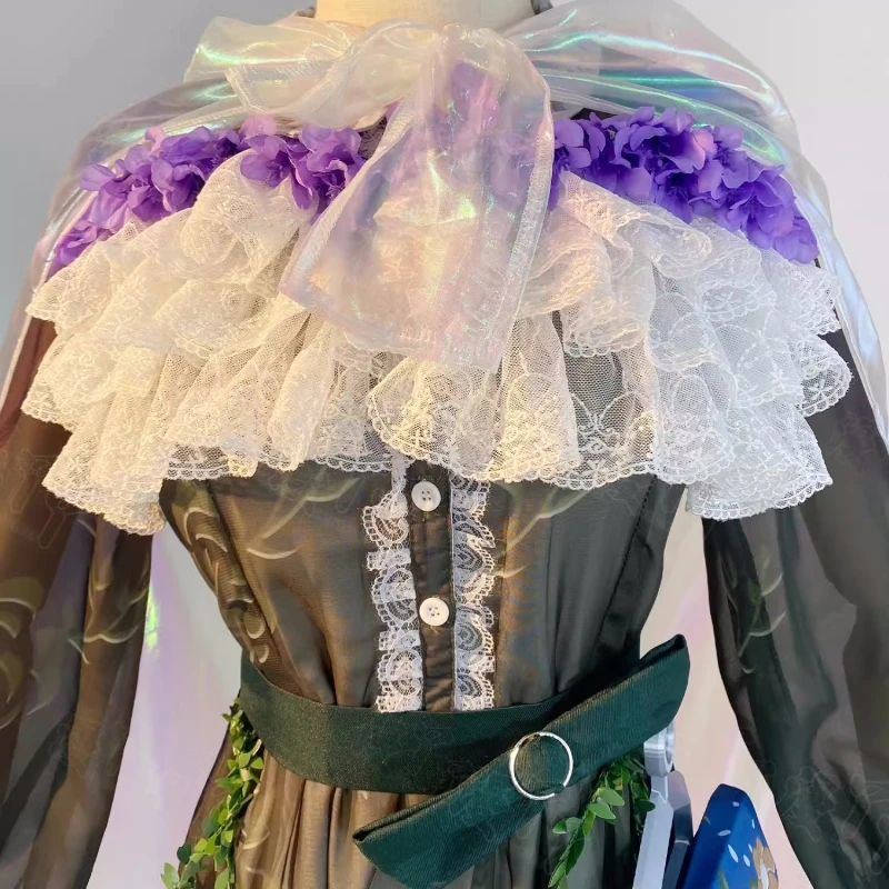 Игрушечный торговый косплей Identity V Anne Lester Cos аниме женское модное платье плащ