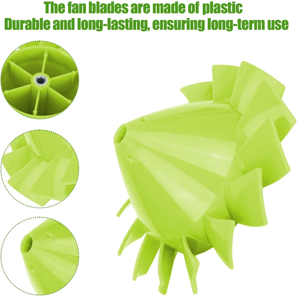 2 шт. лопасти вентилятора 529437004 для Ryobi 18 в P2108 P21081 и 529437003 529437001