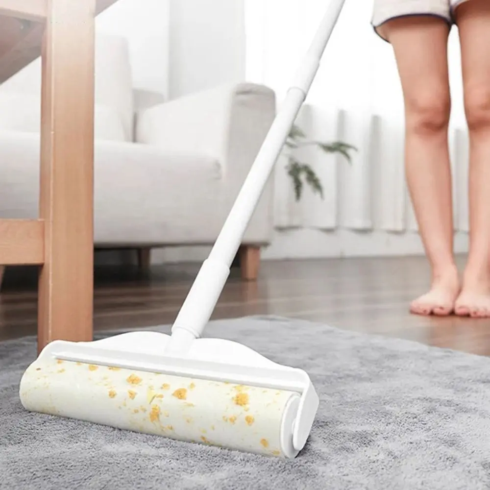 

Sticky Dust Suck Hair Sticky Roll Cleaner Hair Removal Roller Brush Removal Brush Floor Brush Sticky Hair Brush