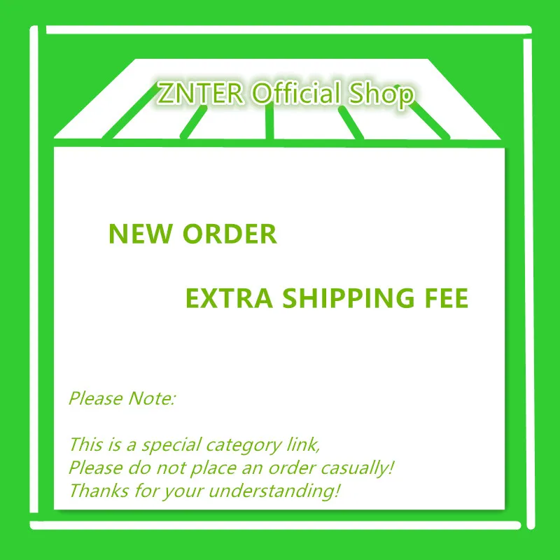 

EXTRA SHIPPING FEE/NEW ORDERS